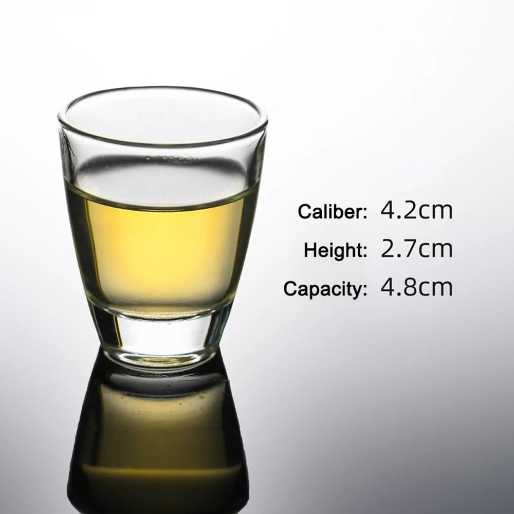 Chinese Style Shot Glass Tumbler HighPerformance Cordial Glass For Vodka Tequila Espresso 17