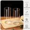 Premium Borosilicate Glass Tumbler Set HighPerformance 600ML Tall Iced Coffee Cups With Bamboo Lid 2