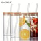 Premium Borosilicate Glass Tumbler Set HighPerformance 600ML Tall Iced Coffee Cups With Bamboo Lid 7
