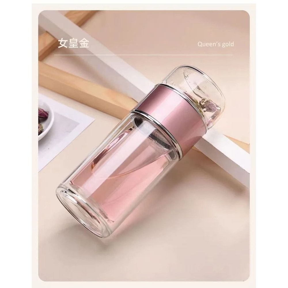 390ML DoubleLayer Borosilicate Tea Infuser HighPerformance Thermal Tumbler With Precision Filter 8