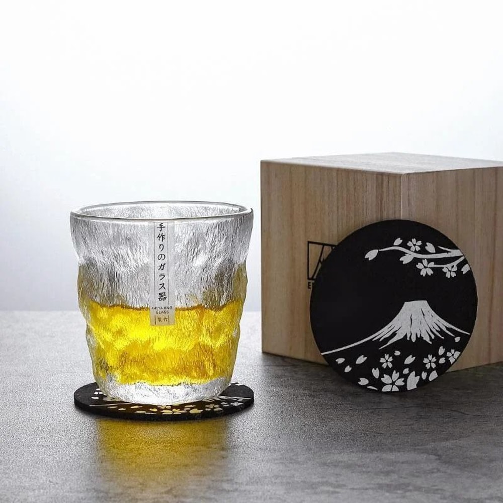 Glacier Crystal Whiskey Glass HighPerformance OldFashioned Rock Tumbler With Retro Chivas Architec 6