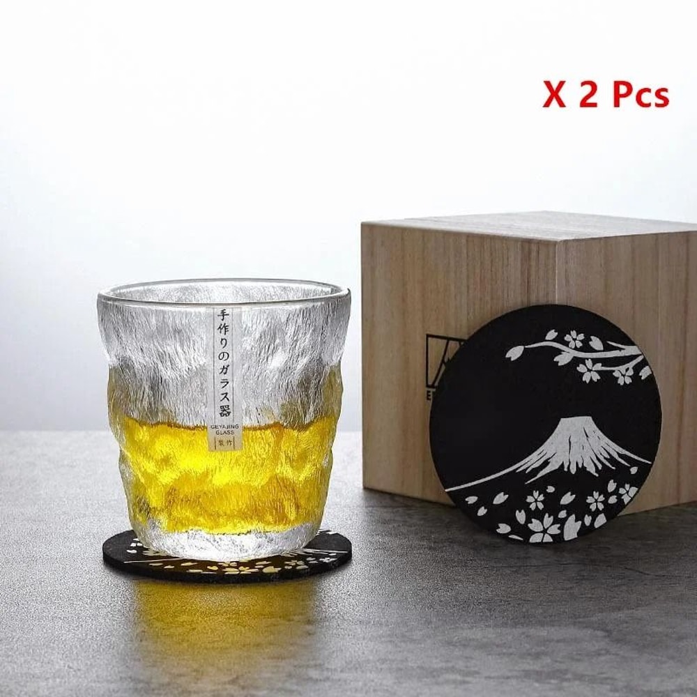 Glacier Crystal Whiskey Glass HighPerformance OldFashioned Rock Tumbler With Retro Chivas Architec 7