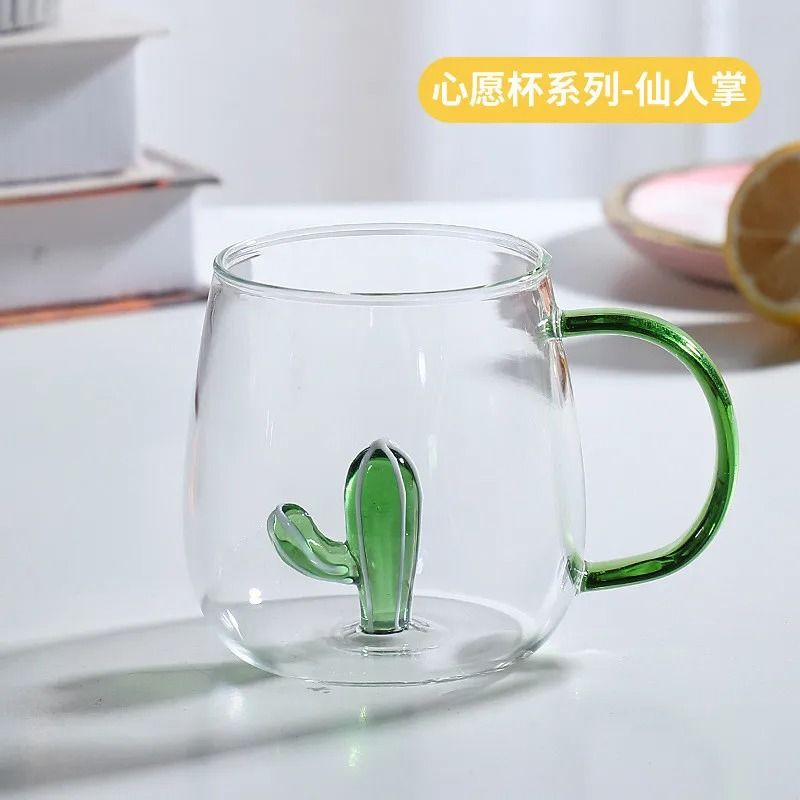 Creative 3D Cartoon Animal Glass Mug HighPerformance Thermal Coffee Milk Tea Breakfast Cup 19