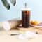 Premium 24oz Glass Tumbler Set HighPerformance Reusable Boba Iced Coffee Mason Jars 2