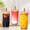 Premium 24oz Glass Tumbler Set HighPerformance Reusable Boba Iced Coffee Mason Jars 3