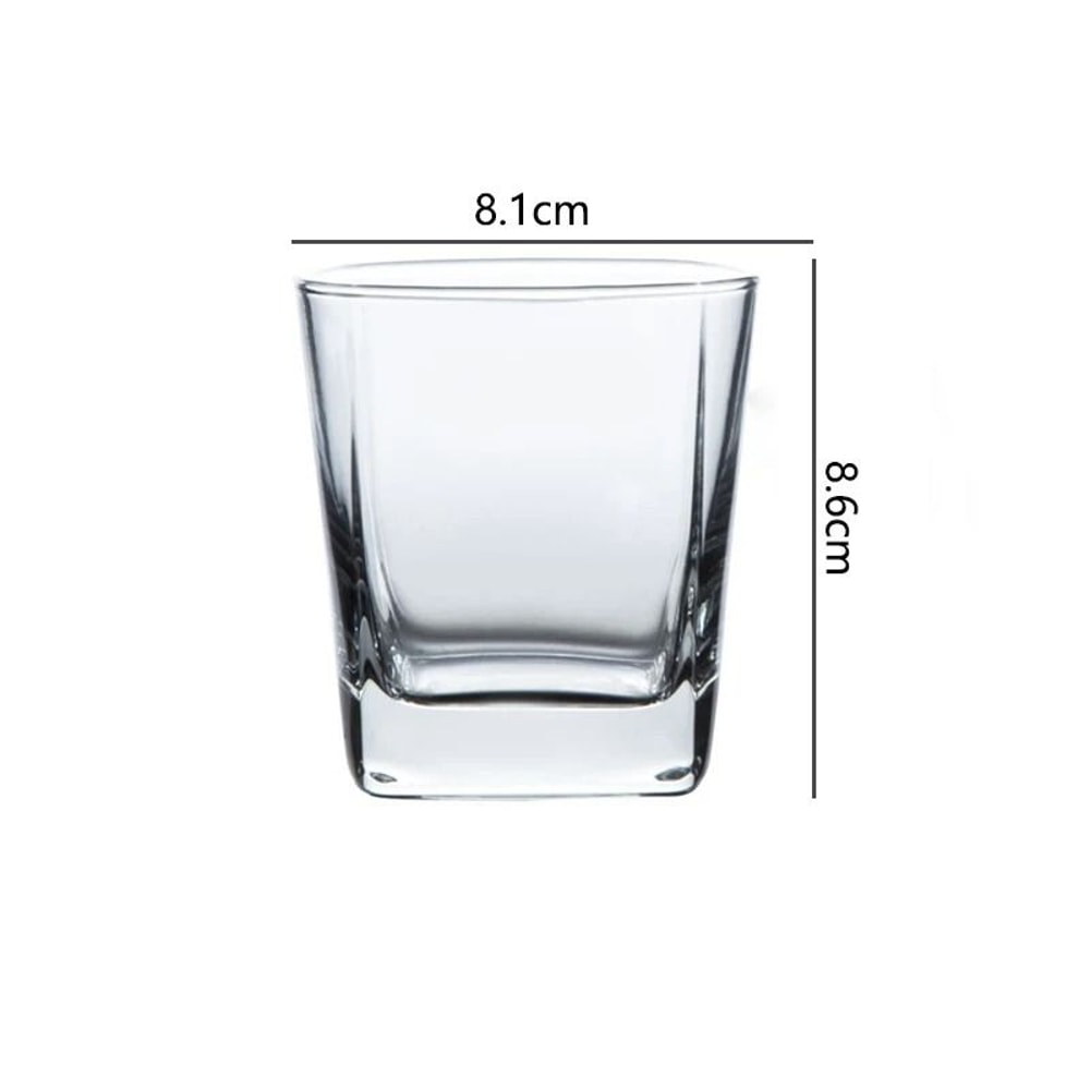 Luxury Rotating Wine Glass Tumbler HighEnd 530ml Transparent Spirits Whiskey Cup 5