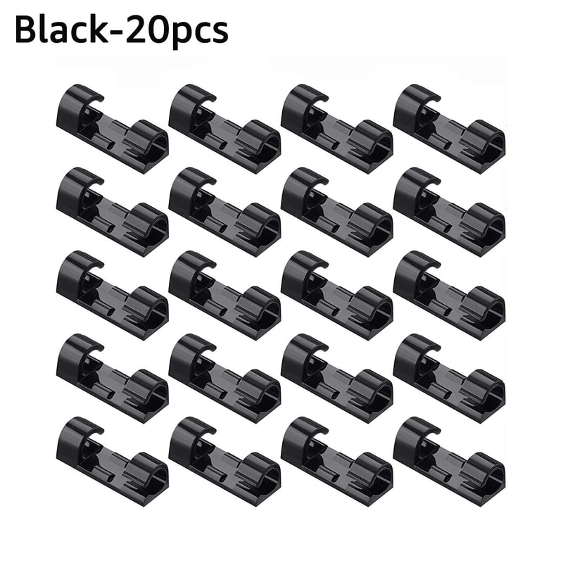 Untoom Desktop Cable Organizer Clips HighPerformance USB Management Wire Winder For PC And Cellph 7