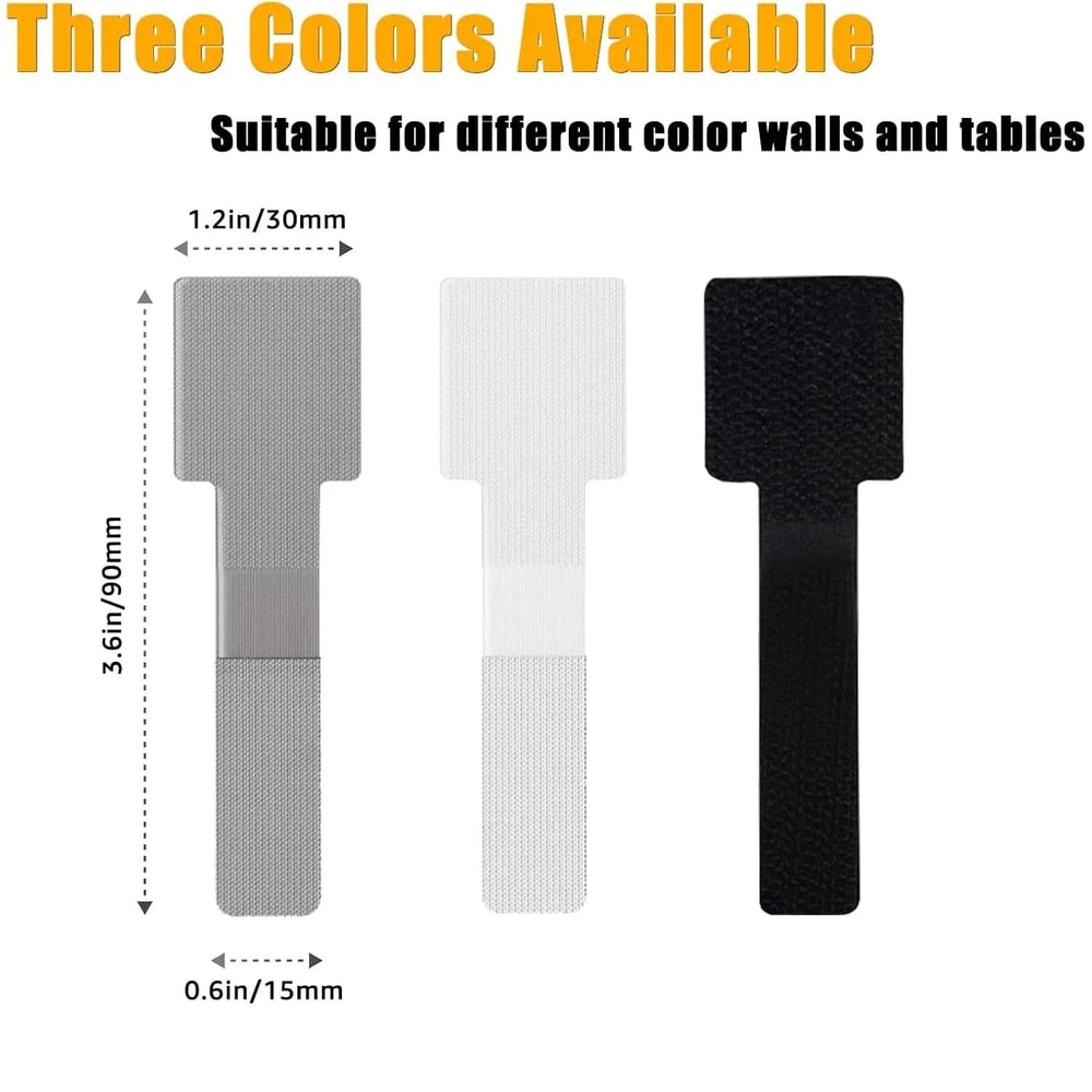 ProSeries Reusable Nylon Cable Ties HighPerformance Releasable Wire Management Modular Loop Hoop 1