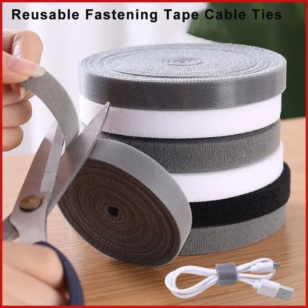 ProSeries Cable Management Tape HighPerformance 1M3M5M Wire Winder Universal Cord Protector For M 0