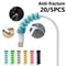 Spiral Cable Protector HighPerformance Spiral Saver Cover For USB Earphone Mouse Wires 0