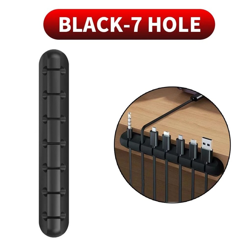 ProSeries Silicone Cable Organizer HighPerformance SelfAdhesive USB Wire Management Clips 9