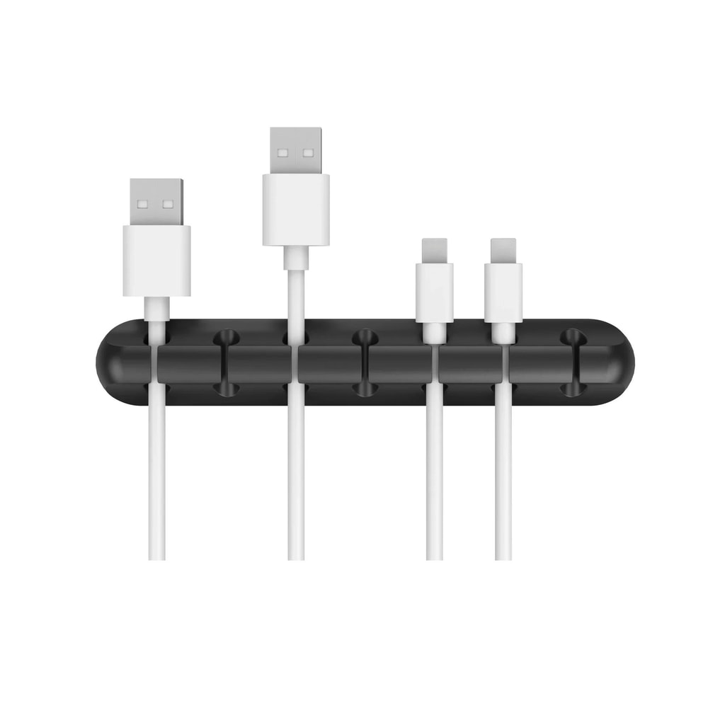 Silicone Cable Management Clips HighPerformance 1357Hole Wire Winder SelfAdhesive Cord Organizer 18