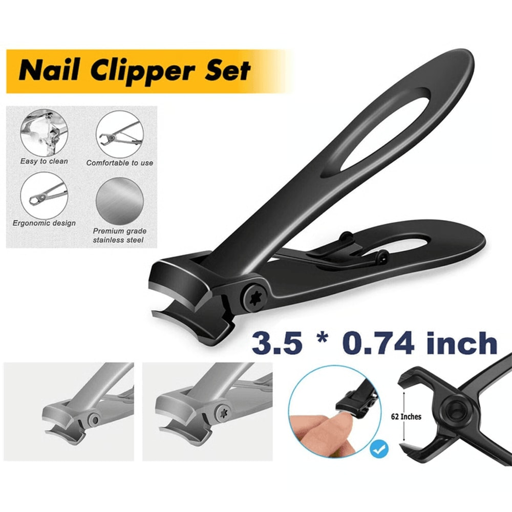 Extra Large Toenail Clippers For Thick Nails Easy Control Clean Cuts At Home 5