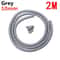 Flexible Cable Tube Sleeve HighPerformance Cord Bundler Desk Wire Management System 6