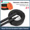 Heat Shrink Braided Cable Sleeve HighDensity Insulation PET Wire Protection Auto Line Organizer 0