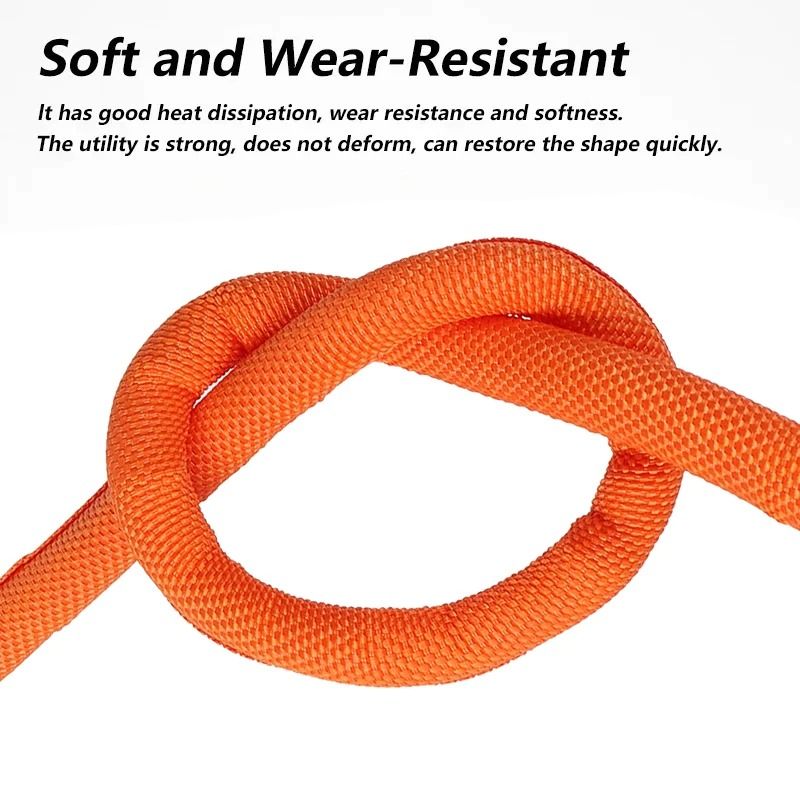 SelfClosed PET Braided Cable Sleeve HighPerformance Flexible Split Loom Auto Line Protector 3