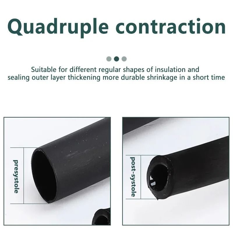 3 1 Heat Shrink Tube HighPerformance Polyolefin Thermal Cable Sleeve Insulated Wire Protector 4