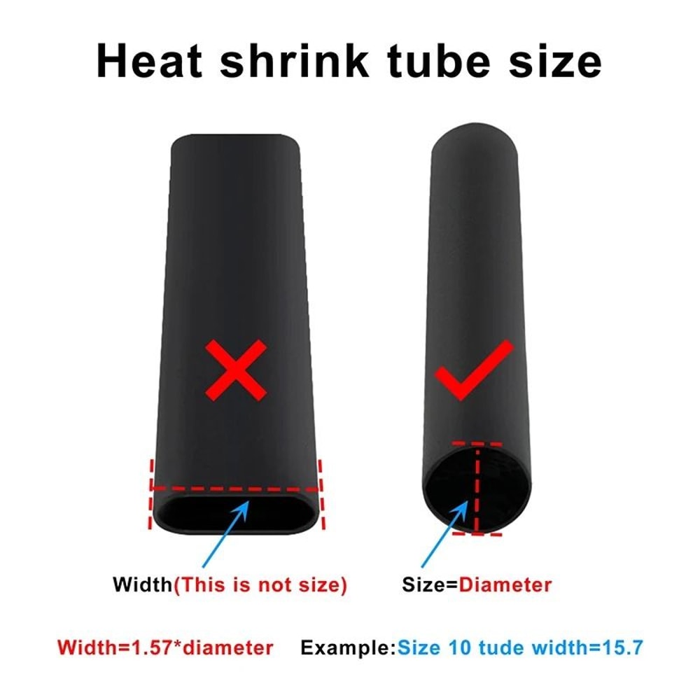 4 1 Adhesive Heat Shrink Tubing Waterproof Dual Wall Insulated Cable Protector GlueLined Wrap 1