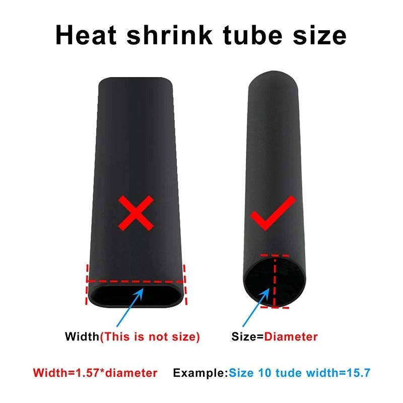 4 1 Adhesive Heat Shrink Tubing Waterproof Dual Wall Insulated Cable Protector GlueLined Wrap 1