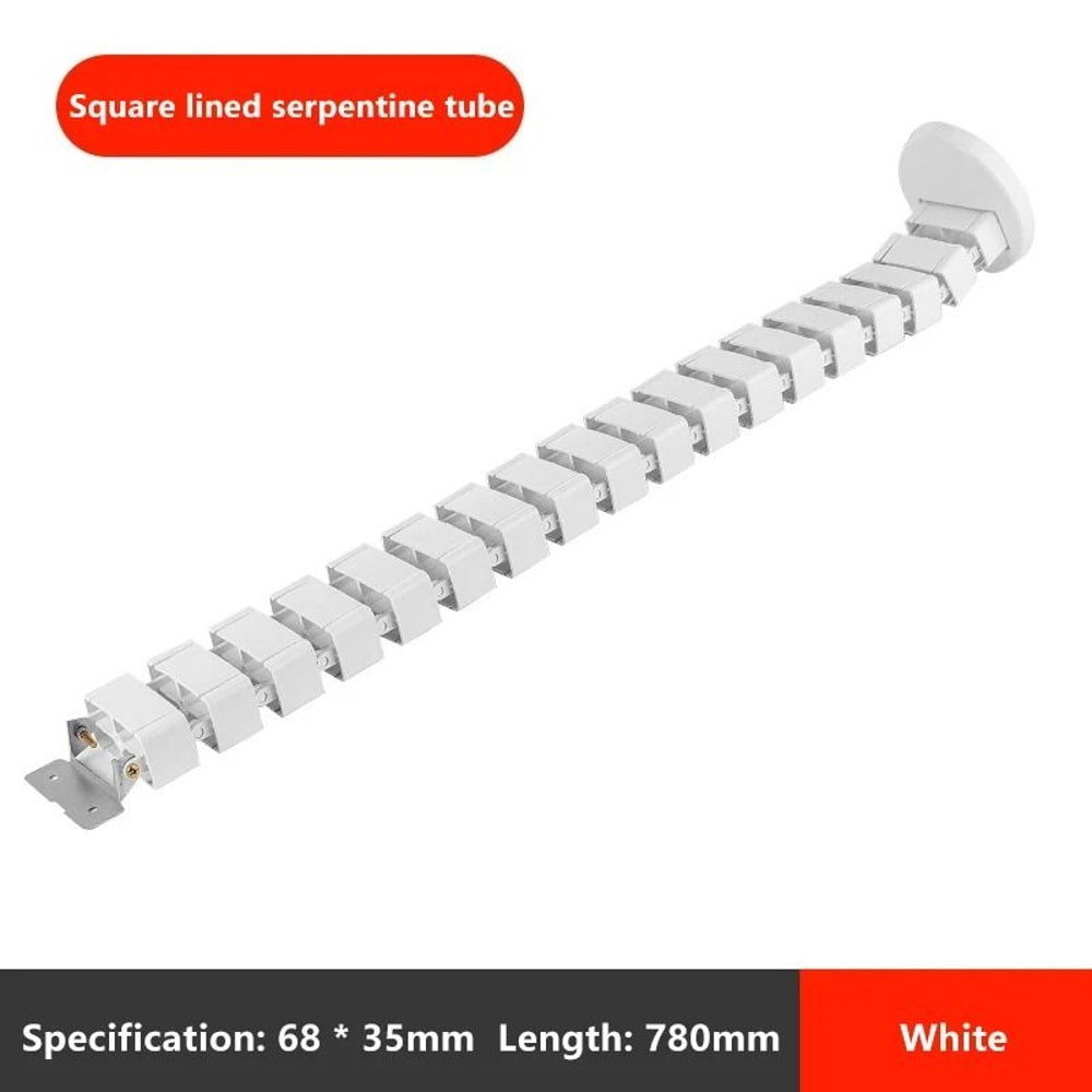 78cm Workplace Cable Spinal Cord HighPerformance UnderDesk Snake Wire Defense Pipe 9