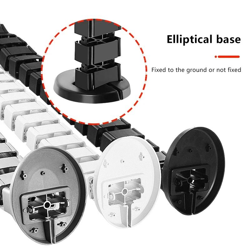 78cm Workplace Cable Spinal Cord HighPerformance UnderDesk Snake Wire Defense Pipe 4