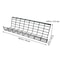 UnderDesk Wire Management Shelf HighPerformance Cable Management Tray HeavyDuty Cord Organizer Ra 12