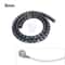 Spiral Cable Cover Protector HighPerformance 2M Desk Organizer Flexible Computer Cord Bite Tube 6