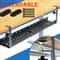 HeavyDuty NoDrill UnderDesk Cable Management Tray HighPerformance Extendable Metal Power Strip Co 0