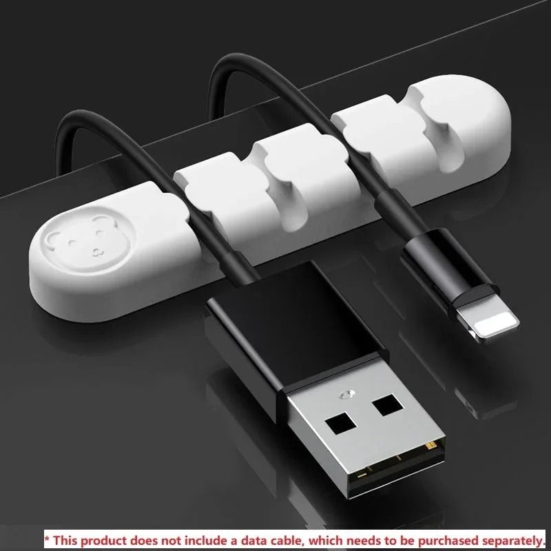 ZMLXQ03 Desk Tidy Organizer HighPerformance Cute Cable Holder Desktop Cord Protector 7