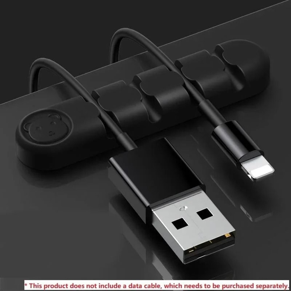 ZMLXQ03 Desk Tidy Organizer HighPerformance Cute Cable Holder Desktop Cord Protector 8