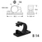 10Piece Desktop Cable Organizer HighPerformance White USB Winder Desktop Tidy Clips For Headphone 13