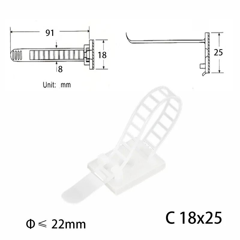 10Piece Desktop Cable Organizer HighPerformance White USB Winder Desktop Tidy Clips For Headphone 16