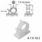 10Piece Desktop Cable Organizer HighPerformance White USB Winder Desktop Tidy Clips For Headphone 6