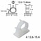 10Piece Desktop Cable Organizer HighPerformance White USB Winder Desktop Tidy Clips For Headphone 8