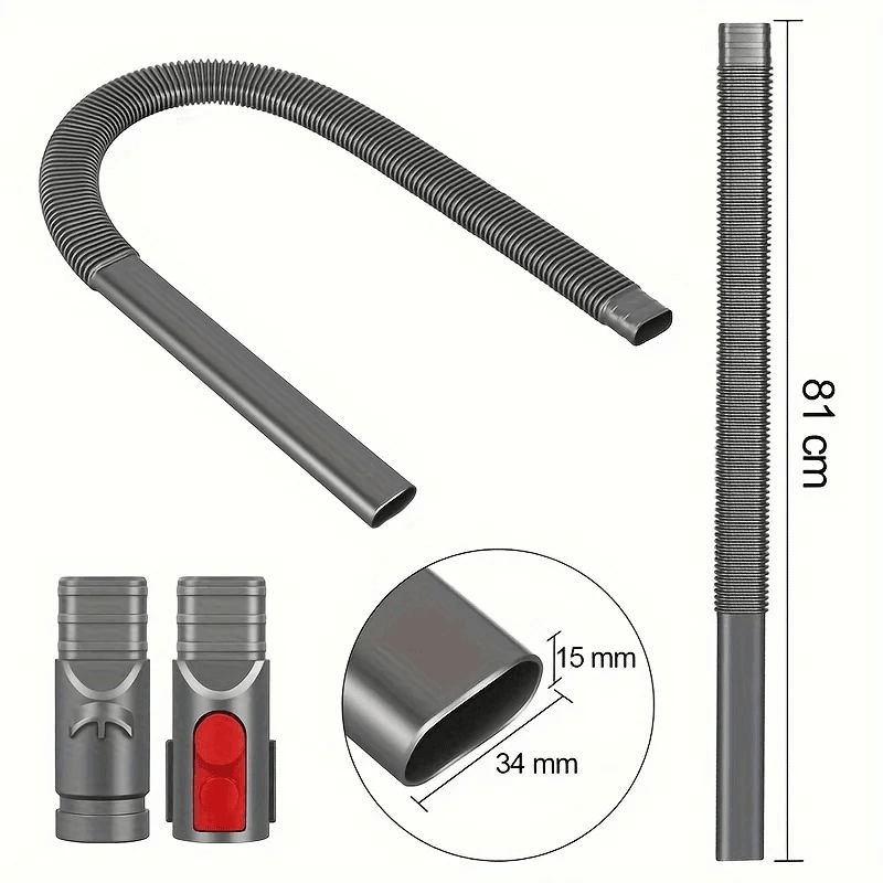 Dryer Vent Cleaner Kit Vacuum Attachment for Deep Lint Removal & Safer Airflow