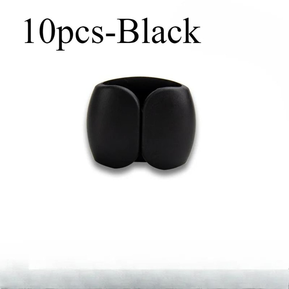 Silicone Cable Winder Clips HighPerformance Desktop Wire Organizer USB Charger Cord Protector 9