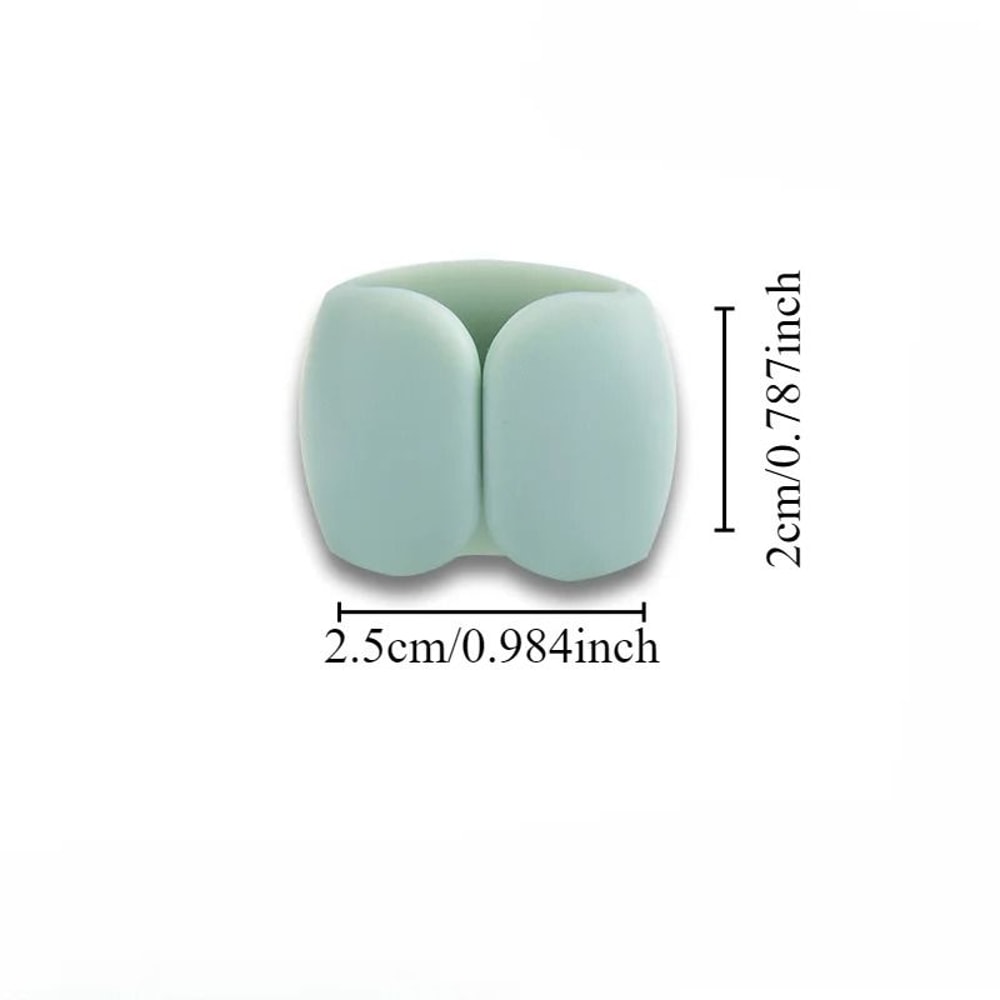 Silicone Cable Winder Clips HighPerformance Desktop Wire Organizer USB Charger Cord Protector 3