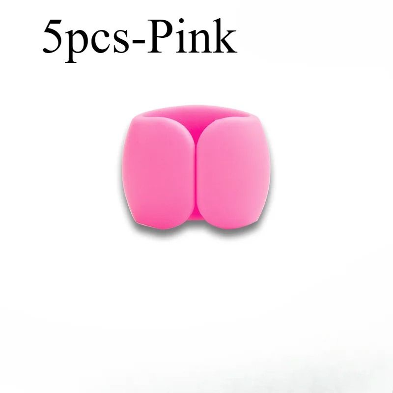 Silicone Cable Winder Clips HighPerformance Desktop Wire Organizer USB Charger Cord Protector 6