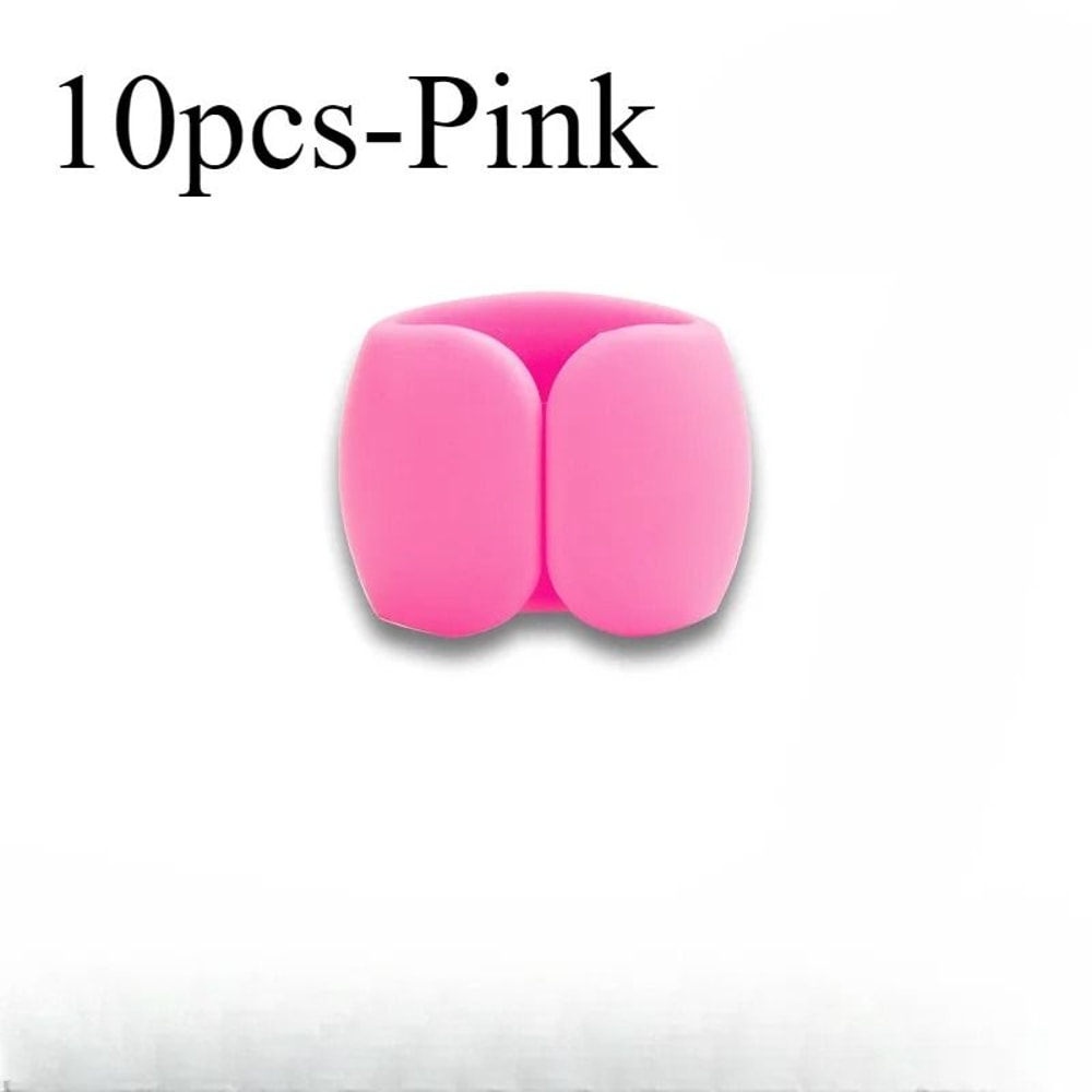 Silicone Cable Winder Clips HighPerformance Desktop Wire Organizer USB Charger Cord Protector 7