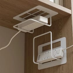 non-drilling wall-mounted router bracket – high-performance multi-purpose cast iron storage rack