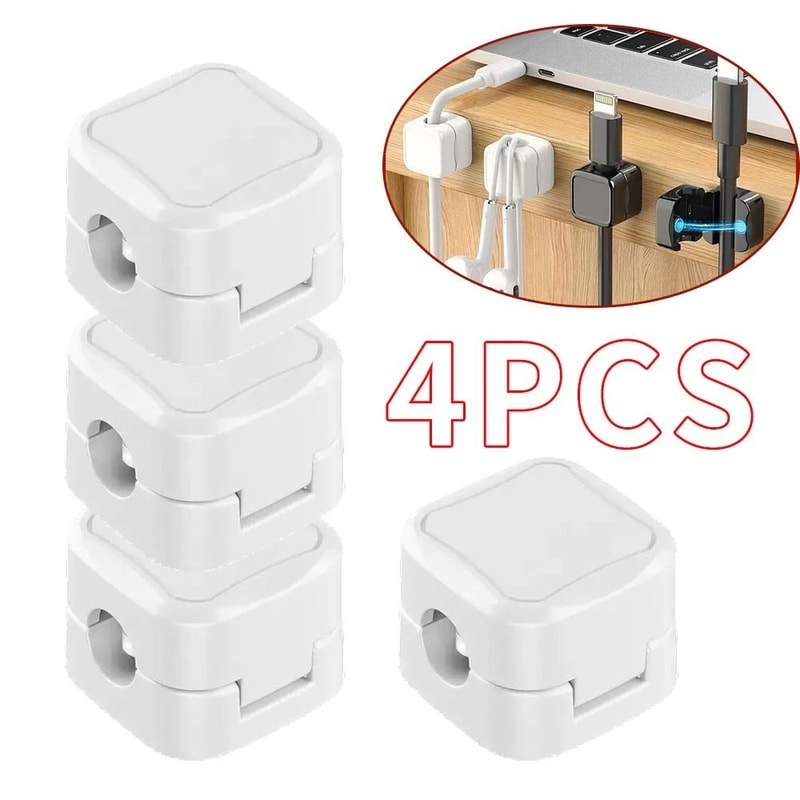 Magnetic Adjustable Cable Management Clips HighPerformance Stable Cord Holder Wire Keeper 11