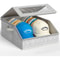 Foldable Baseball Cap Storage Box Dustproof Zipper Hat Organizer For Wardrobes 0