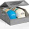 Foldable Baseball Cap Storage Box Dustproof Zipper Hat Organizer For Wardrobes 6
