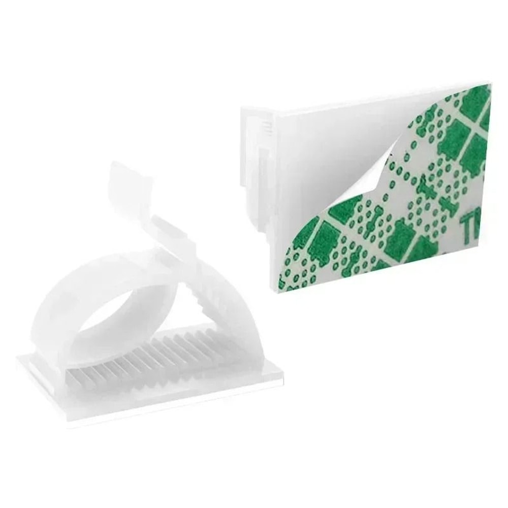 Universal Adjustable SelfAdhesive Cable Clips HighPerformance Wire Clamps For Desk Car Management 4