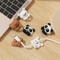 WORTHBUY Cute Desktop Cable Managers HighPerformance SelfAdhesive USB Cord Clips Desk Accessories 2