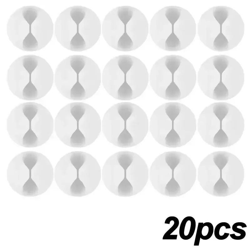 Silicone Desktop Phone Cord Holder HighPerformance SelfAdhesive USB Data Line Organizer 11