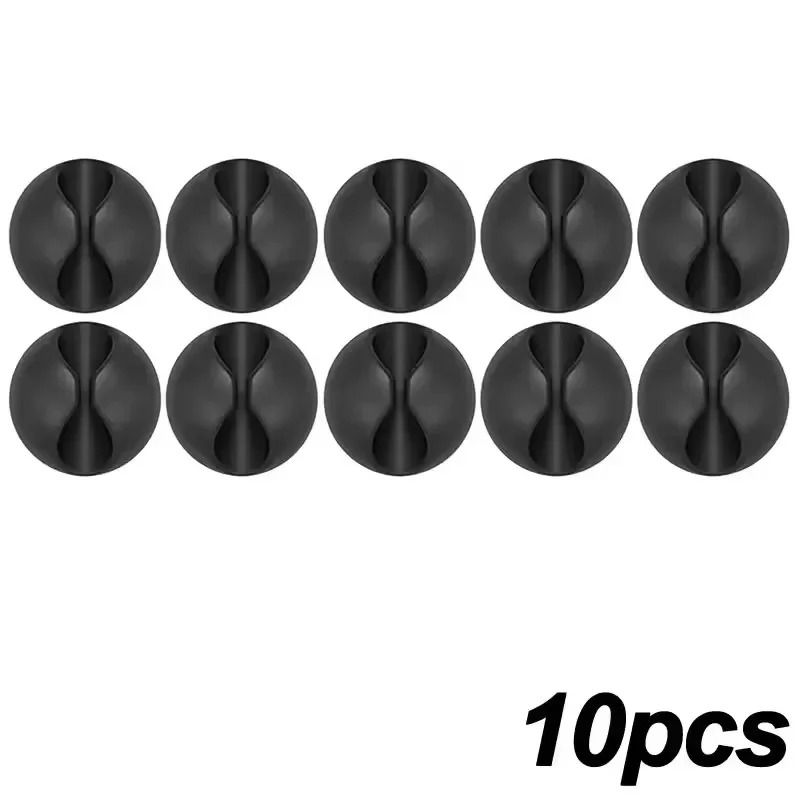 Silicone Desktop Phone Cord Holder HighPerformance SelfAdhesive USB Data Line Organizer 17