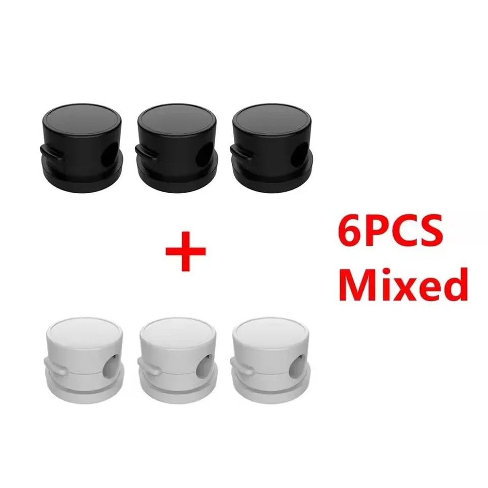 360 Rotation Magnetic Cable Organizer HighPerformance Adhesive Wire Keeper For Home Office 12