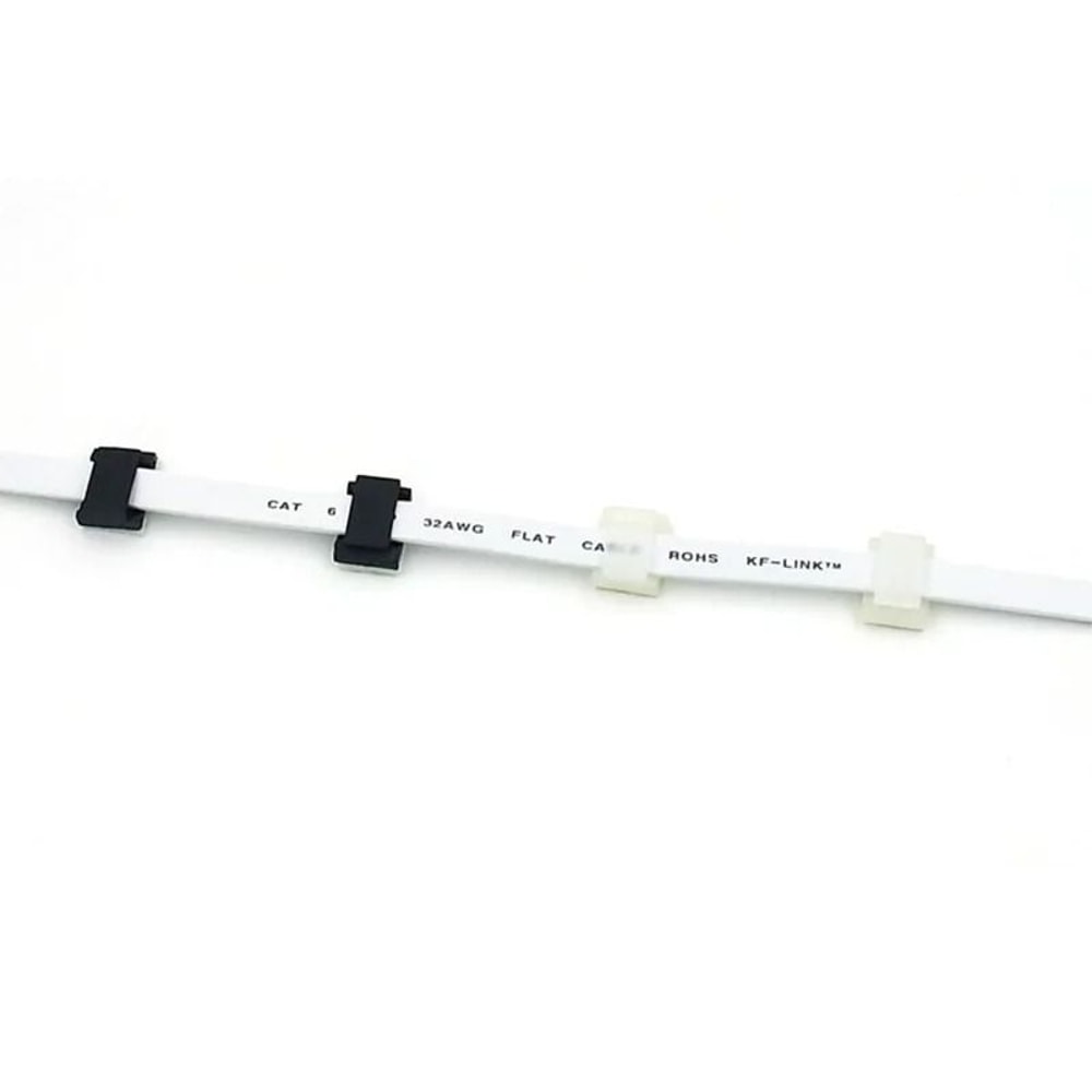 10Piece Charger Cable Organizer HighPerformance Desktop Tidy Clips USB Wire Management Holder 3