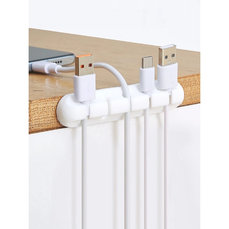 Silicone Cable Holder Clips HighPerformance SelfAdhesive USB Management Wire Organizer 1